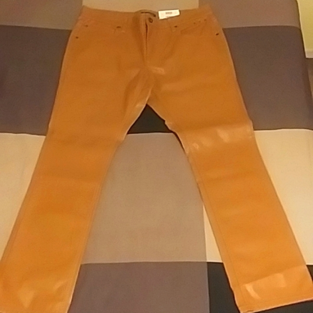faux leather pants